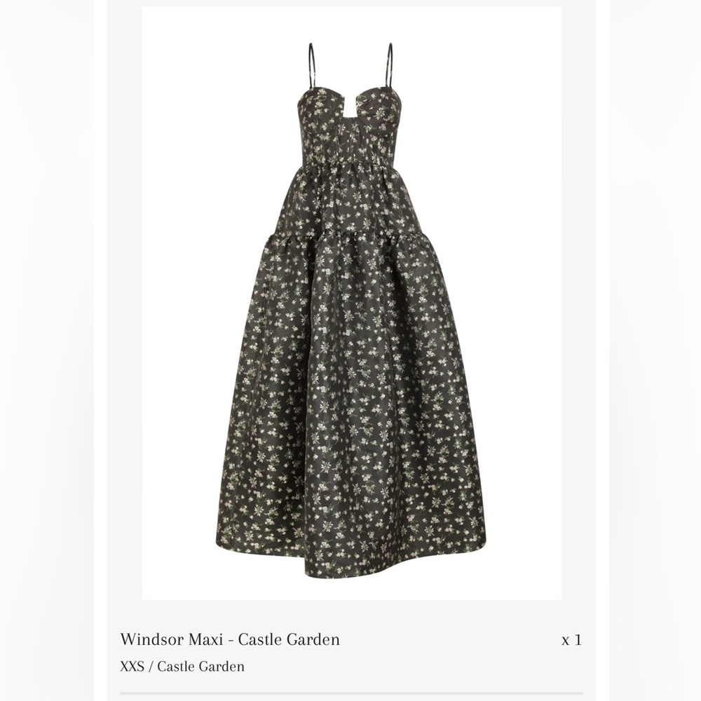 Windsor Maxi Garden Gown - XXS
